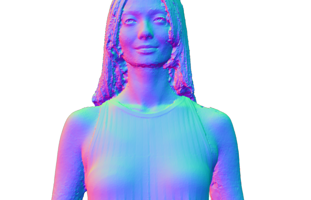 Colmap result on ActorsHQ body view before PAGaS refinement