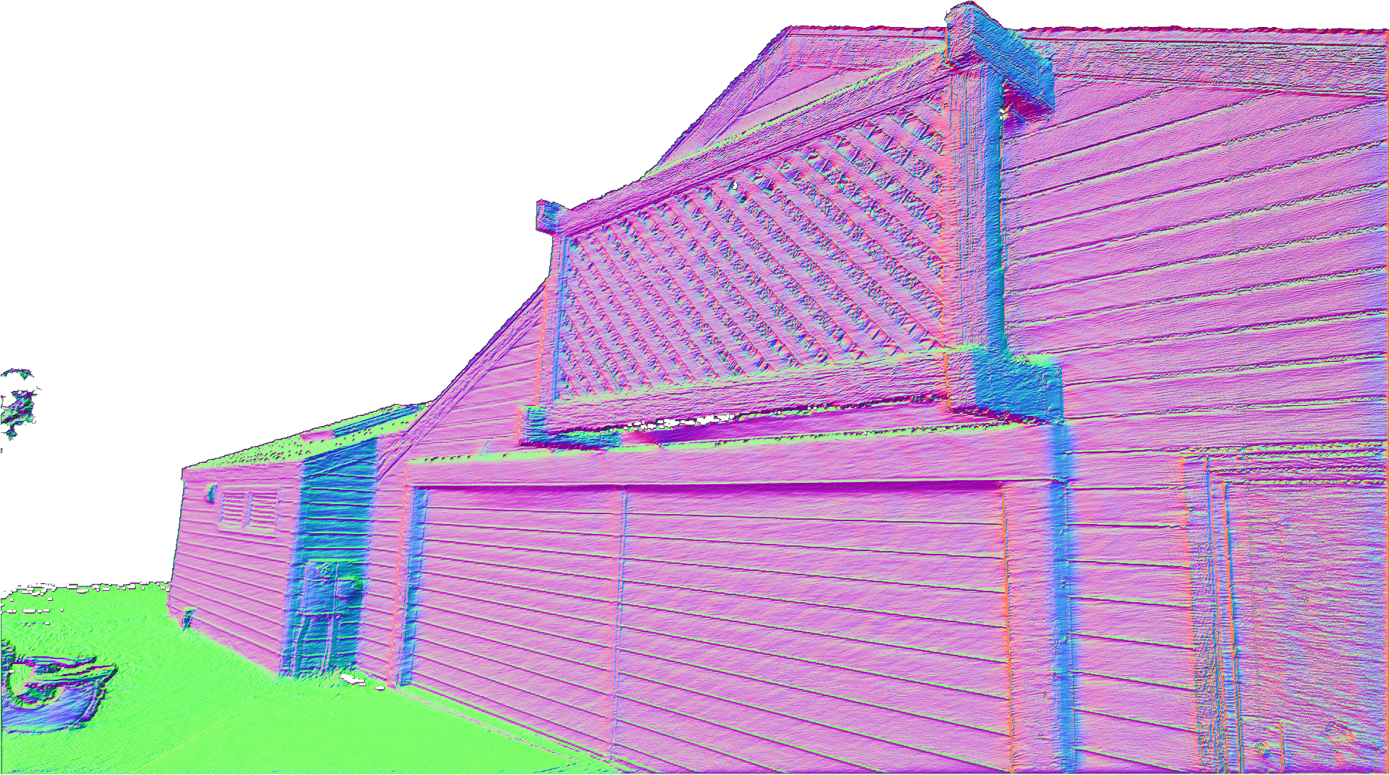 PGSR result on Tanks and Temples Barn after PAGaS refinement