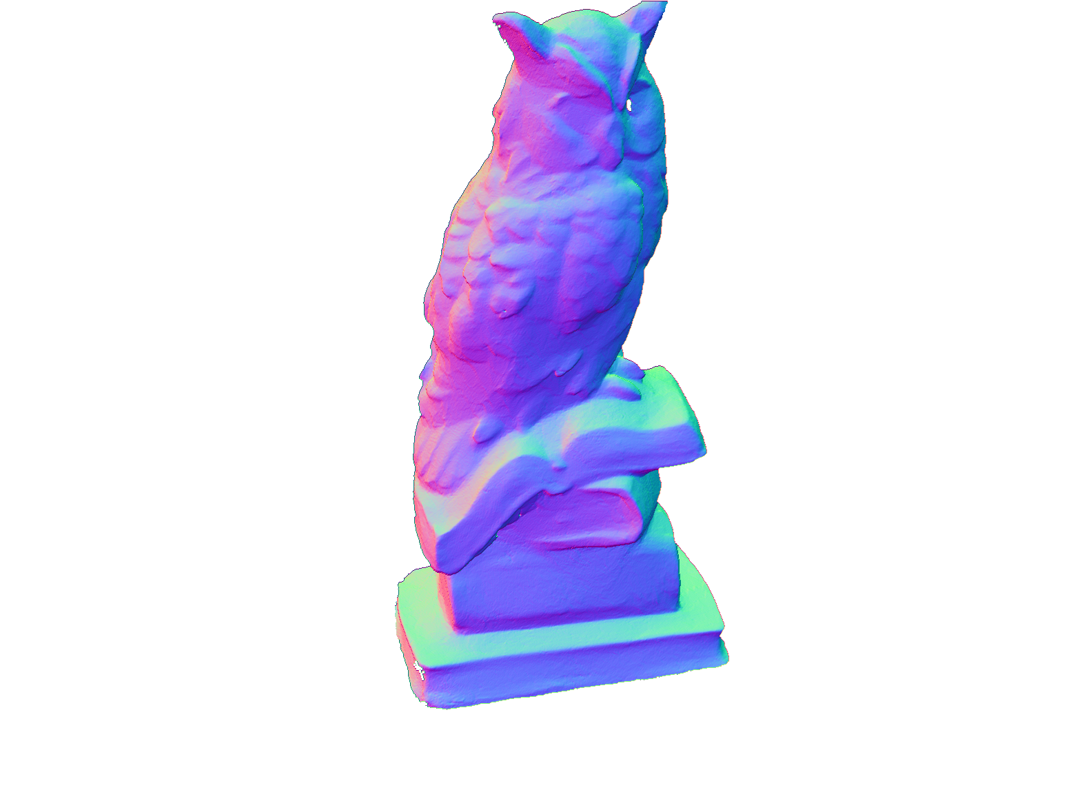 2DGS result on DTU scan122 before PAGaS refinement