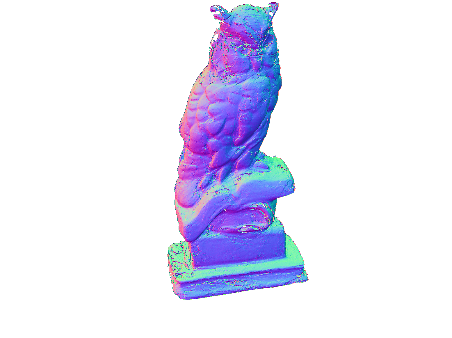 MVSA result on DTU scan122 before PAGaS refinement