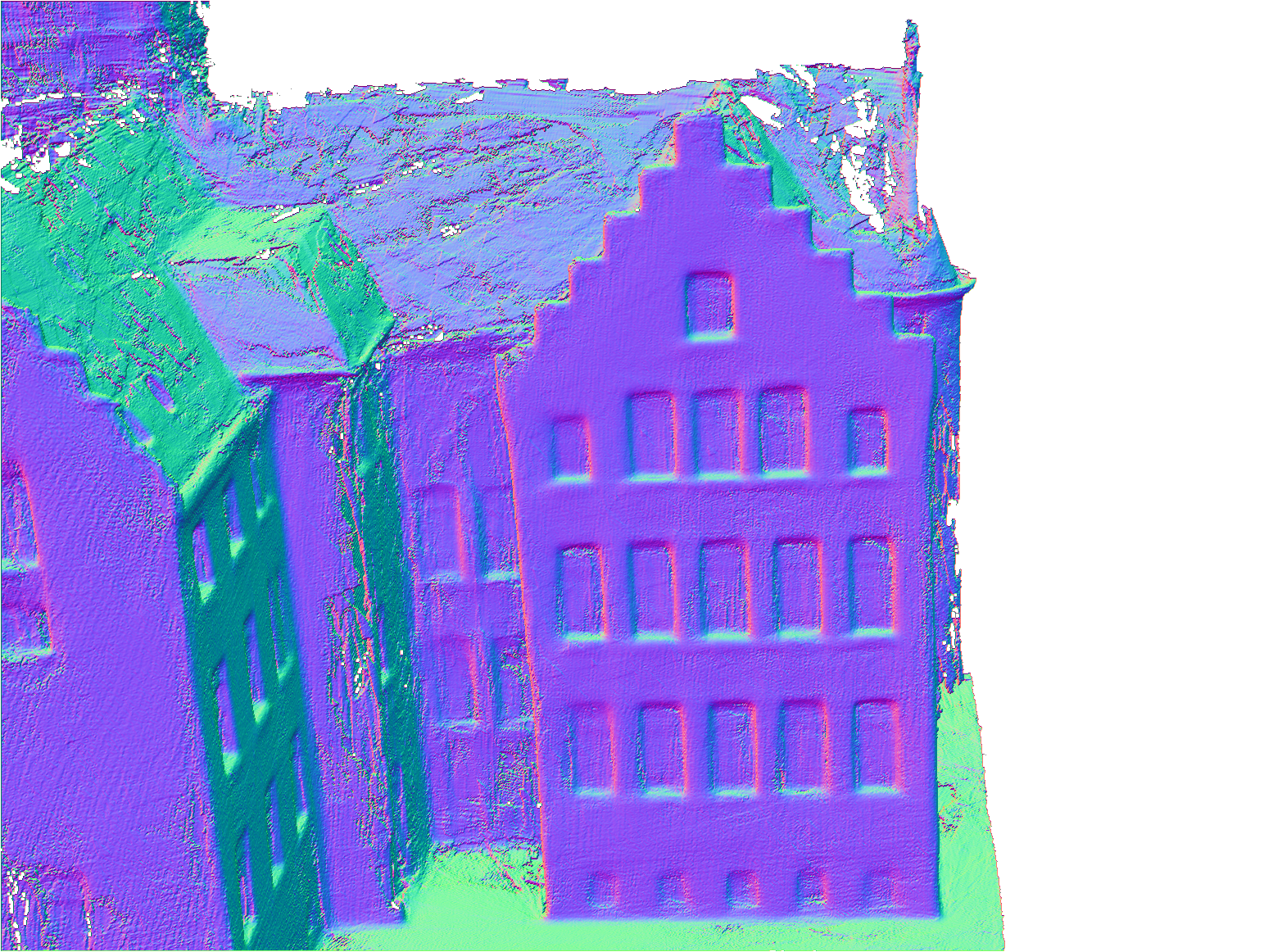 MVSA result on DTU scan24 before PAGaS refinement