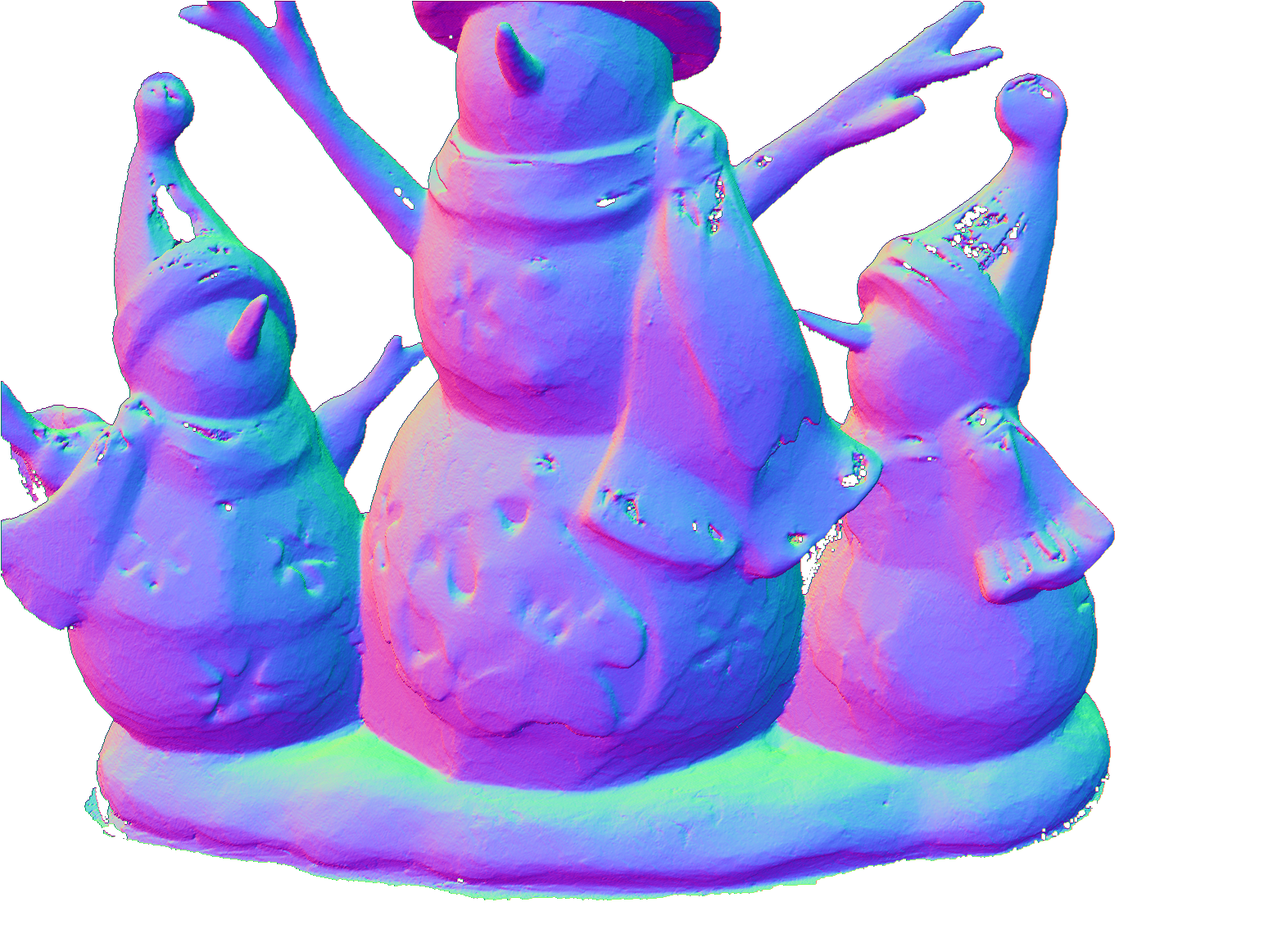 2DGS result on DTU scan69 before PAGaS refinement