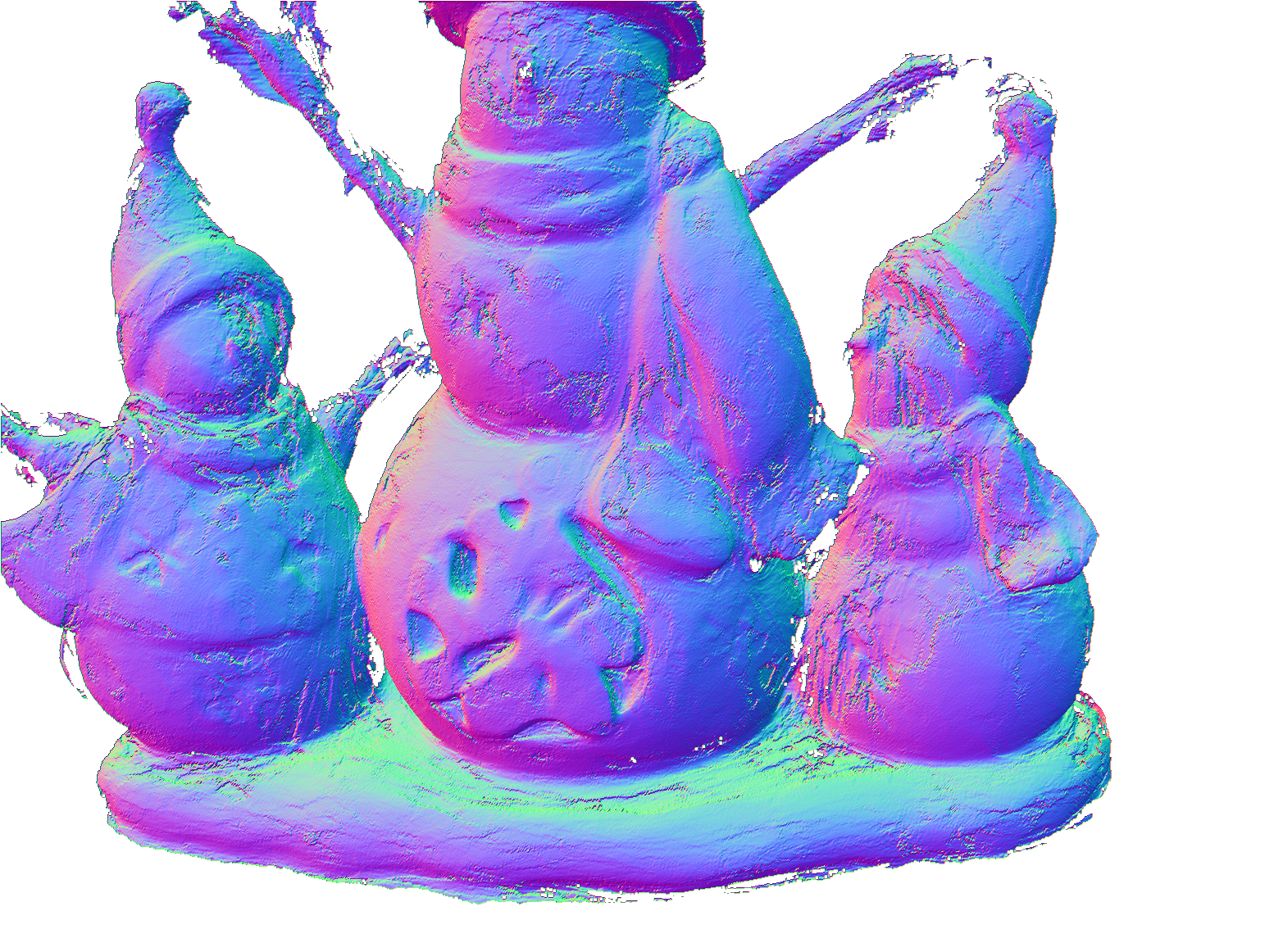 MVSA result on DTU scan69 before PAGaS refinement